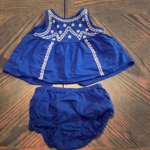 Old Navy baby girl set